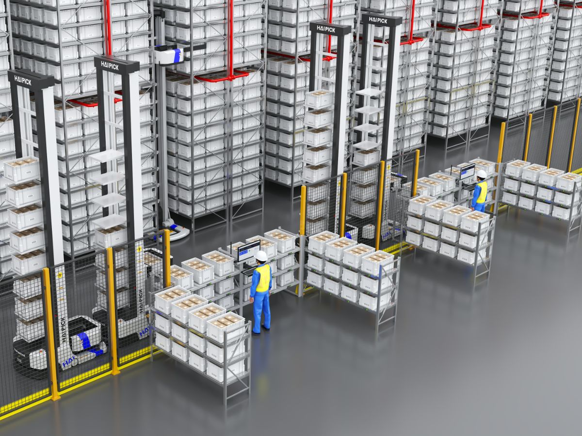 缓存货架工作站