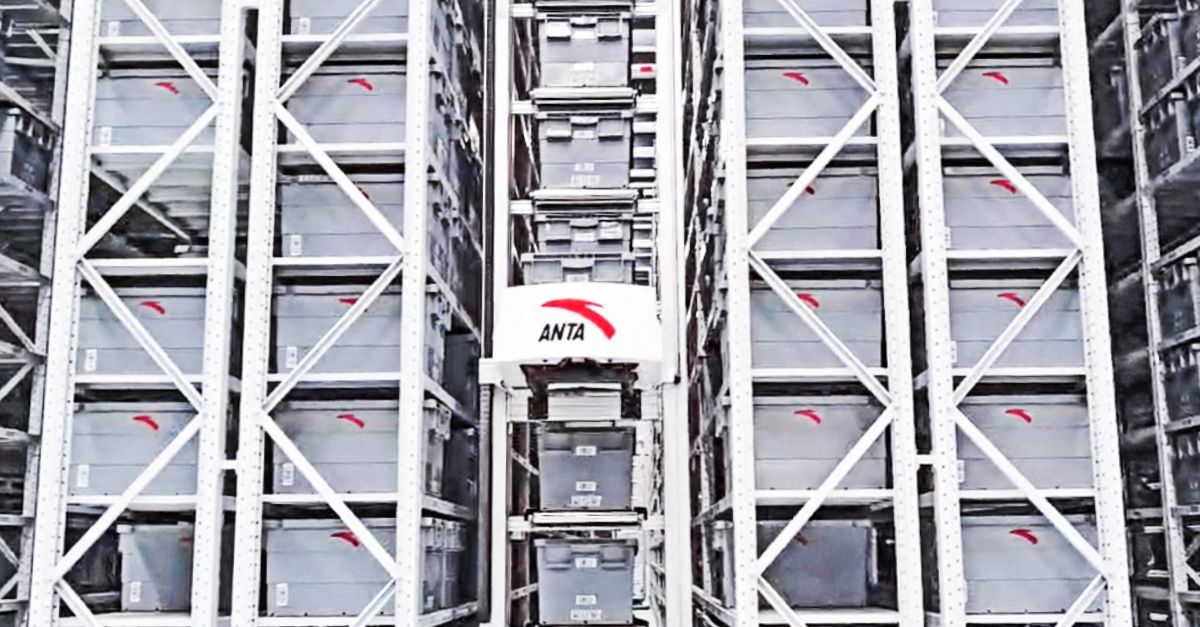 亚博YABO创新和安踏的联合仓库自动化项目