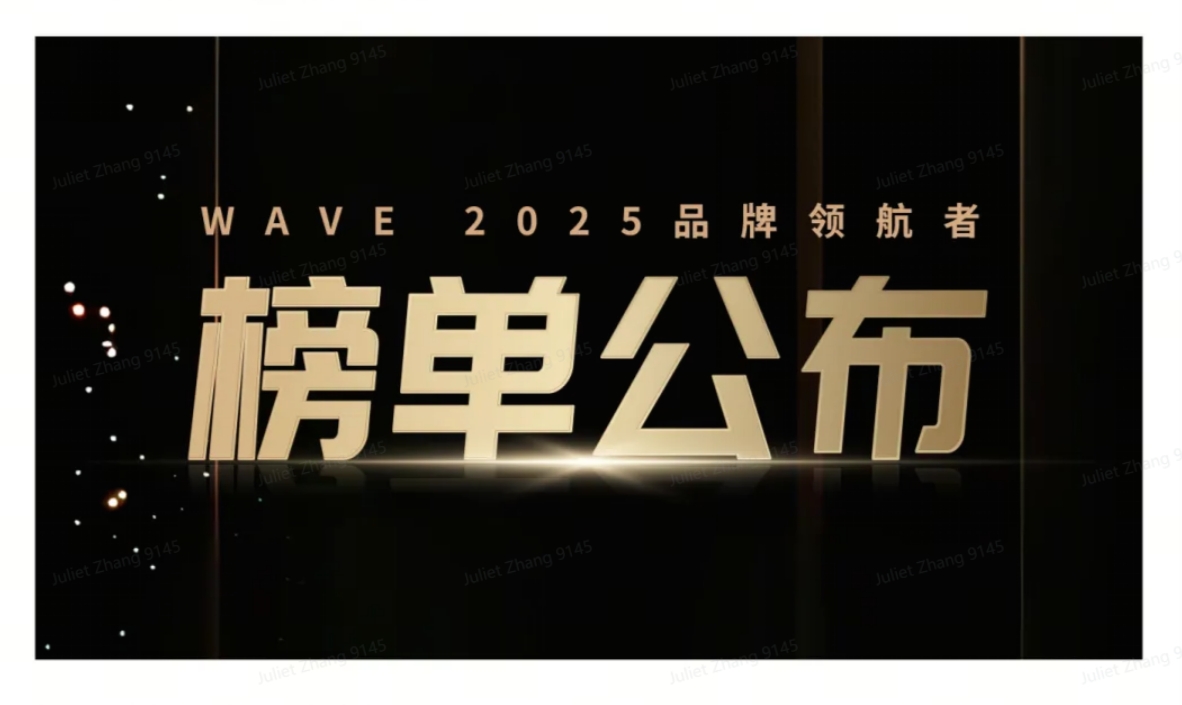 WAVE2025品牌领航者榜单重磅发布